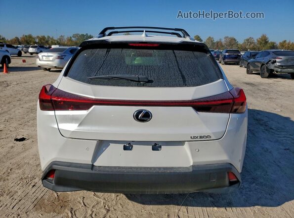 JTHX3JBH0N2047232 2022 LEXUS UX White Вид ззаду
