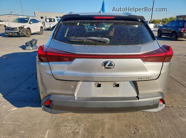 JTHX3JBH8N2049505 2022 LEXUS UX Silver Հետևի տեսք