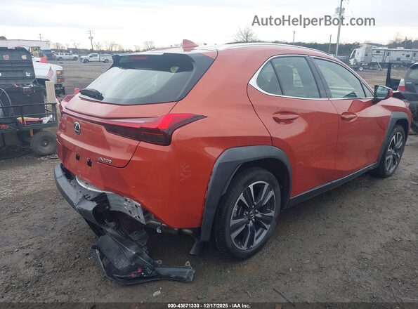 JTHX3JBH9M2033926 2021 LEXUS UX 200 Orange 