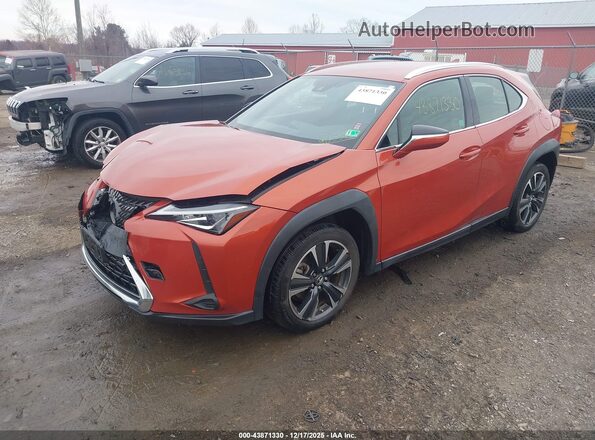 JTHX3JBH9M2033926 2021 LEXUS UX 200 Orange წინა მარცხენა ხედი სამი მეოთხედიდან