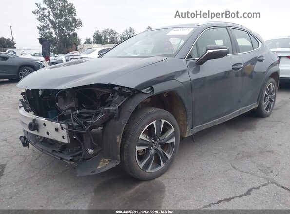 JTHX6JBH0R2174723 2024 LEXUS UX 250H Gray წინა მარცხენა ხედი სამი მეოთხედიდან