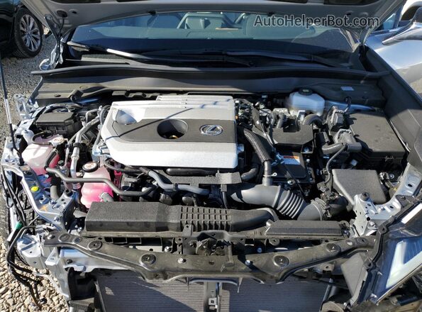 JTHX6JBH9R2193769 2024 LEXUS UX Silver ძრავის განყოფილების ხედი