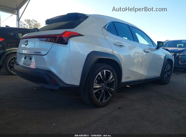 JTHX9JBH1M2043915 2021 LEXUS UX 250H White Հետևի աջ