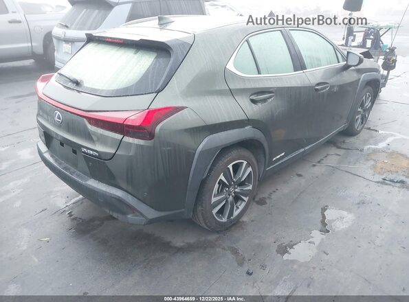 JTHX9JBH1N2059680 2022 LEXUS UX 250H Green Հետևի աջ