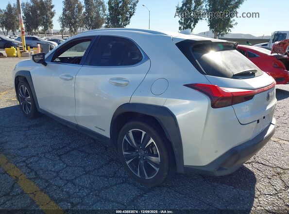 JTHX9JBH8M2042728 2021 LEXUS UX 250H White Trasero izquierdo