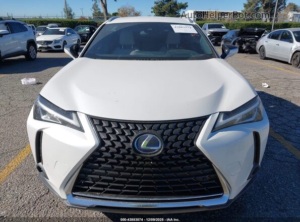 JTHX9JBH8M2042728 2021 LEXUS UX 250H White Vista del cuadro de instrumentos