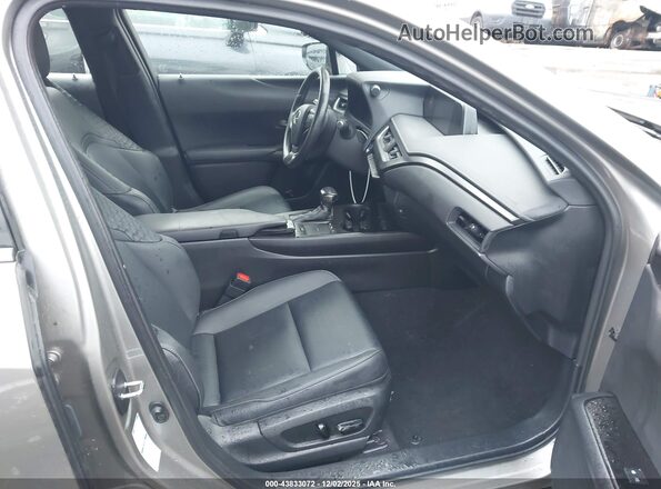 JTHX9JBHXM2049325 2021 LEXUS UX 250H Gray Widok wnętrza z przodu
