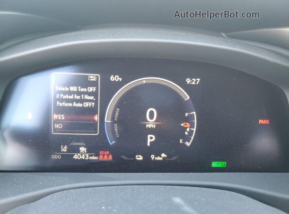 JTJAAAAB1SA029699 2025 LEXUS RZ Silver Widok zestawu wskaźników