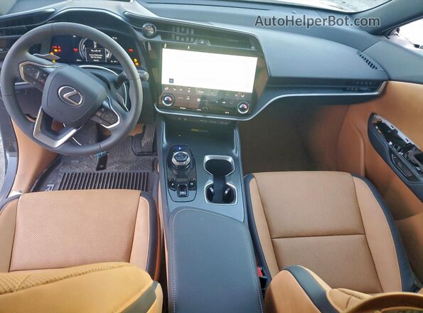 JTJAAAAB3SA031616 2025 LEXUS RZ Black წინა პანელის ხედი
