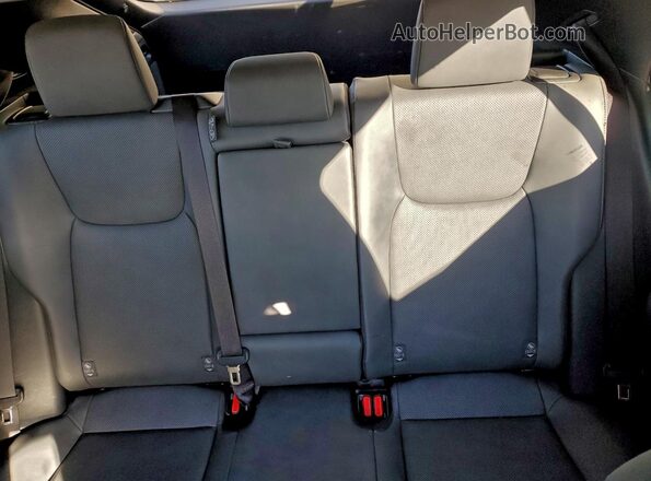 JTJAAAAB7PA022084 2023 LEXUS RZ Black უკანა სავარძლების ხედი