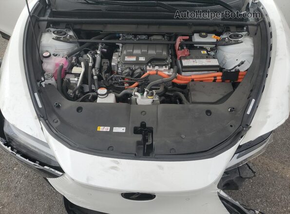 JTJABABB0RA002452 2024 LEXUS RZ White Vista interior trasera