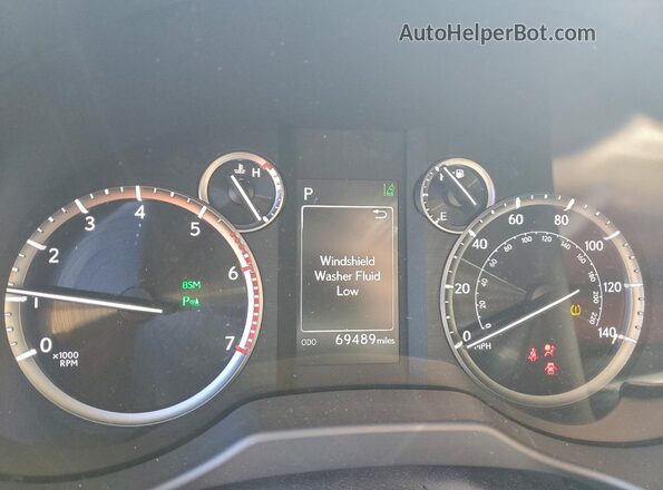 JTJAM7BX0M5295277 2021 LEXUS GX Black Instrument cluster view