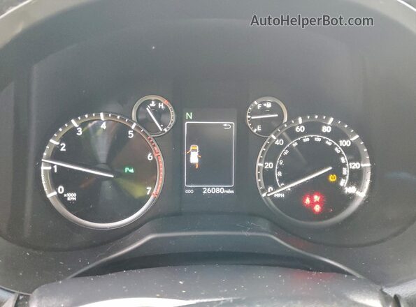 JTJAM7BX0N5324116 2022 LEXUS GX Gray Instrument cluster view