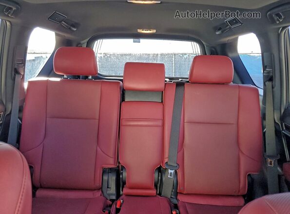 JTJAM7BX1N5337733 2022 LEXUS GX White უკანა სავარძლების ხედი
