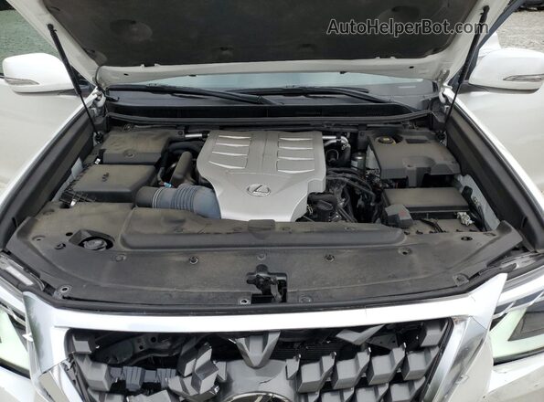 JTJAM7BX3P5369084 2023 LEXUS GX White ძრავის განყოფილების ხედი