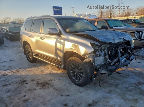 JTJAM7BX4M5291085 2021 LEXUS GX Серый Передняя правая четверть