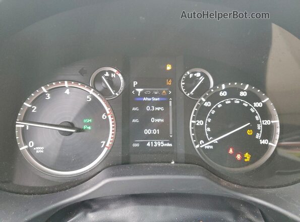 JTJAM7BX4M5295301 2021 LEXUS GX Gray Սարքավորումների վահանակի տեսք