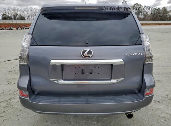 JTJAM7BX4M5295301 2021 LEXUS GX Gray Հետևի տեսք