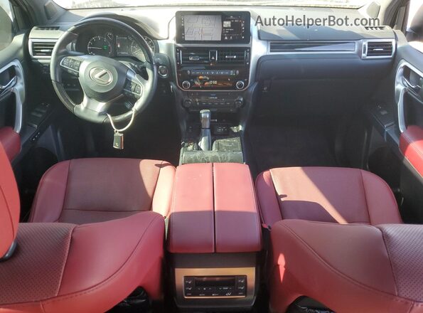 JTJAM7BX6P5382864 2023 LEXUS GX Gray წინა პანელის ხედი