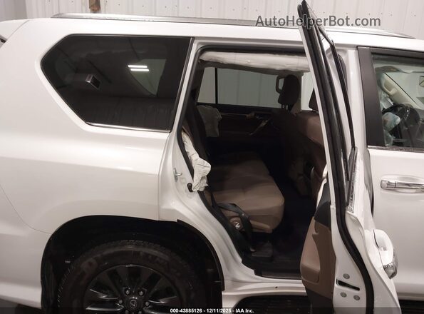 JTJAM7BX7M5294966 2021 LEXUS GX 460 White Widok naklejki z numerem VIN