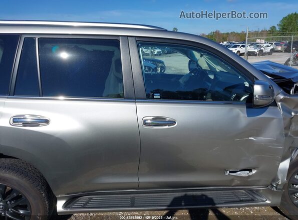 JTJAM7BX7P5372733 2023 LEXUS GX 460 Gray Vista interior trasera