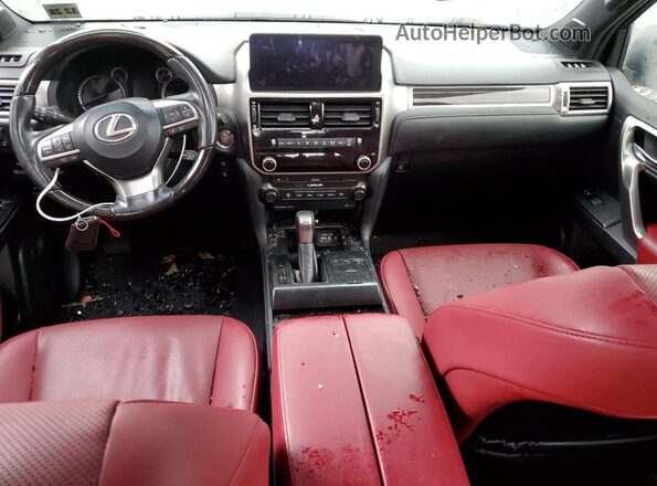 JTJAM7BX7P5384607 2023 LEXUS GX White Առջևի վահանակի տեսք