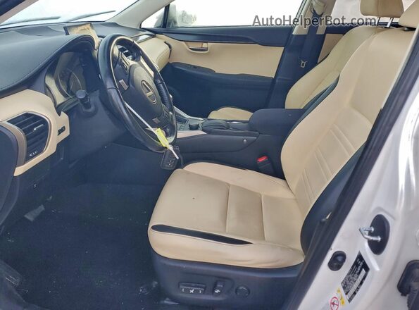 JTJBARBZ0G2080904 2016 LEXUS NX White Vista interior delantera