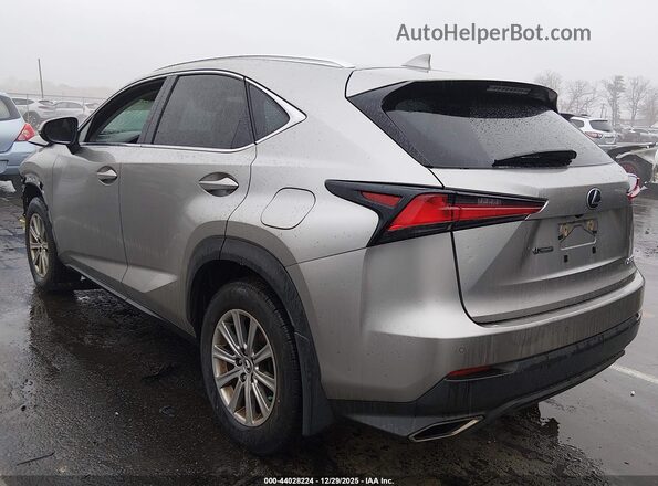 JTJBARBZ1J2161921 2018 LEXUS NX 300 Silver Trasero izquierdo