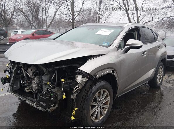 JTJBARBZ1J2161921 2018 LEXUS NX 300 Silver Vista tres cuartos delantera izquierda