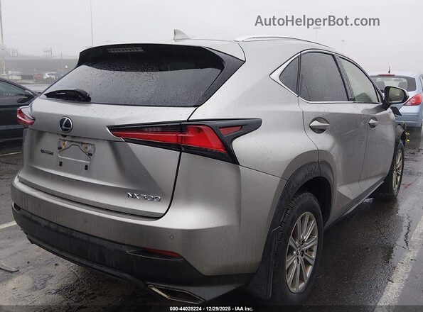 JTJBARBZ1J2161921 2018 LEXUS NX 300 Silver Trasero derecho