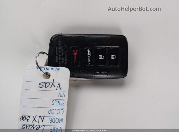 JTJBARBZ1J2161921 2018 LEXUS NX 300 Silver Vista del salpicadero