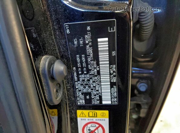 JTJBARBZ5J2152431 2018 LEXUS NX Black 