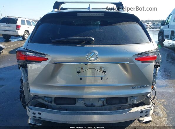 JTJBARBZ9H2103565 2017 LEXUS NX 200T Silver 