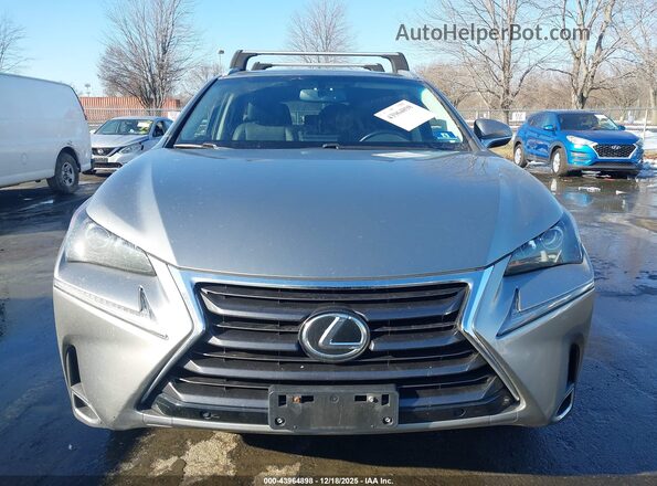JTJBARBZ9H2103565 2017 LEXUS NX 200T Silver Вид щитка приладів