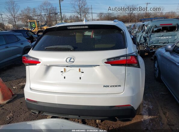 JTJBARBZ9H2104263 2017 LEXUS NX 200T White 