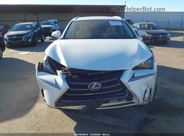 JTJBJRBZ0H2054711 2017 LEXUS NX 300H White Սալոնի հետևի տեսք