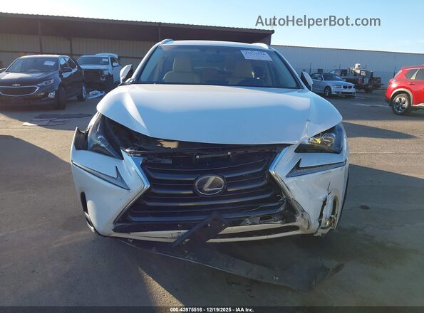 JTJBJRBZ0H2054711 2017 LEXUS NX 300H White Դիմացի տեսք