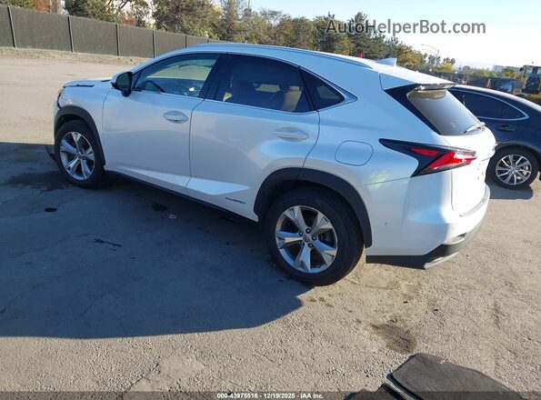 JTJBJRBZ0H2054711 2017 LEXUS NX 300H White Հետևի ձախ