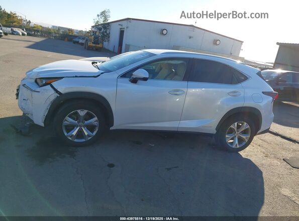 JTJBJRBZ0H2054711 2017 LEXUS NX 300H White 