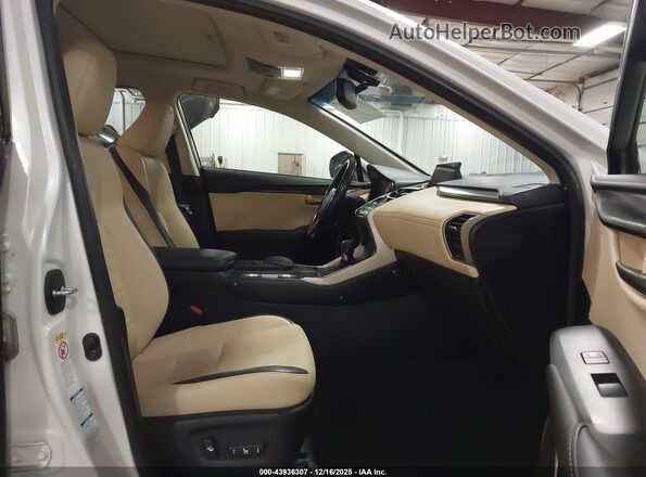 JTJBJRBZ5H2054400 2017 LEXUS NX 300H White Սալոնի դիմացի տեսք