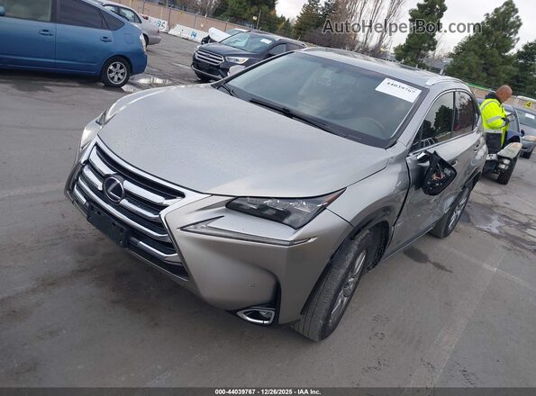 JTJBJRBZ6G2030282 2016 LEXUS NX 300H Pewter Առջևի ձախ երեք քառորդ տեսարան