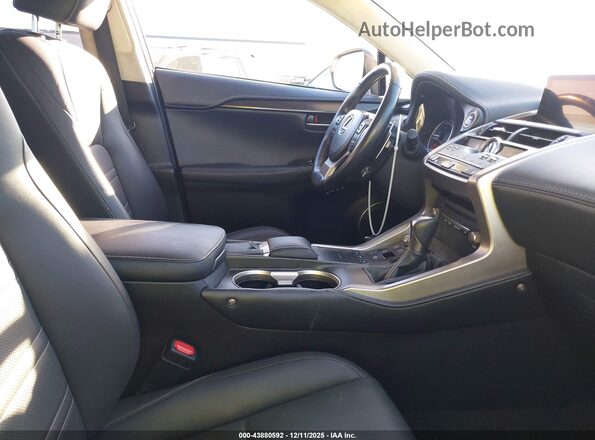 JTJBJRBZ8K2110093 2019 LEXUS NX 300H White Widok wnętrza z przodu