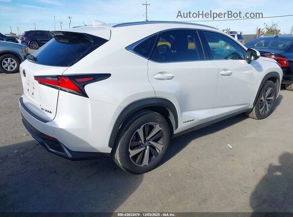 JTJBJRBZXK2119362 2019 LEXUS NX 300H Белый Задняя правая четверть
