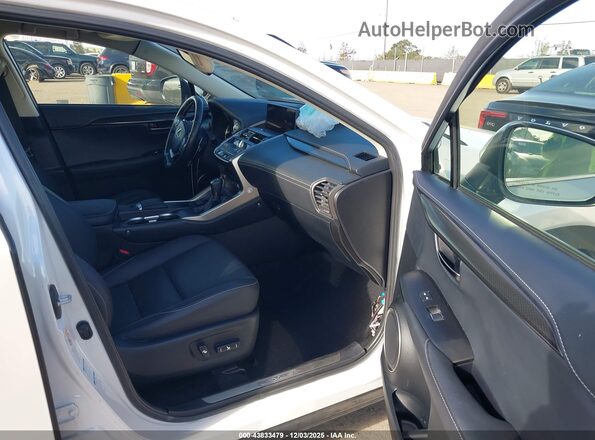 JTJBJRBZXK2119362 2019 LEXUS NX 300H Белый Вид салона спереди