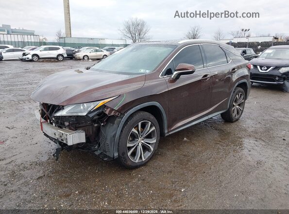 JTJBZMCA1G2007786 2016 LEXUS RX 350 Brown Przód lewy