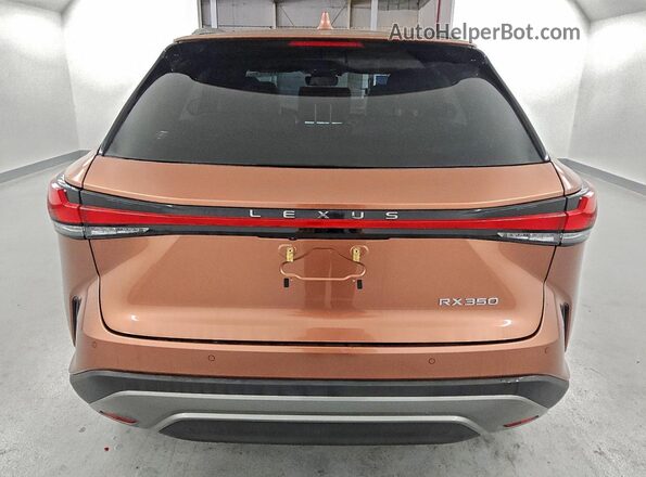 JTJCHMAA2P2005717 2023 LEXUS RX Brown Widok z tyłu