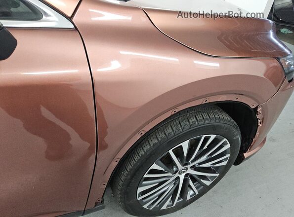 JTJCHMAA2P2005717 2023 LEXUS RX Brown 
