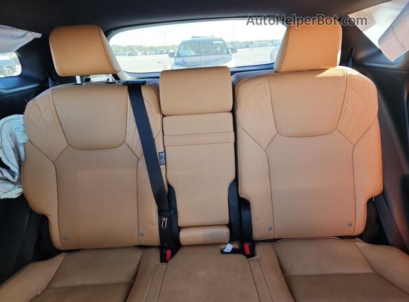 JTJCHMAAXR2014040 2024 LEXUS RX Gray Widok tylnych siedzeń