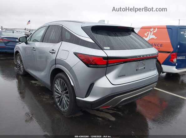 JTJCJMGA0R2015144 2024 LEXUS RX 450H+ Silver Rear left
