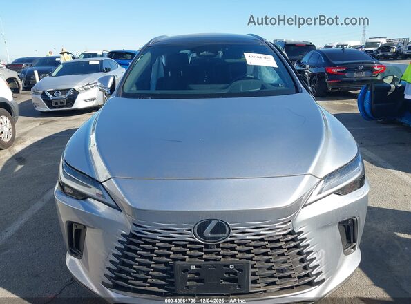 JTJCJMGA3S2025723 2025 LEXUS RX 450H+ Gray წინა პანელის ხედი
